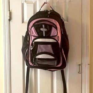 Pink Mudd backpack.